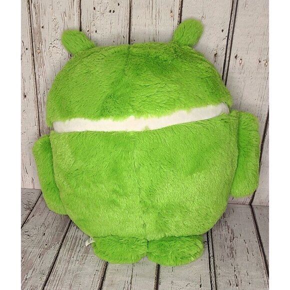 14" Google Android Green & White Robot Plush Stuffed Toy Pillow Phone Promo - Picture 2 of 3